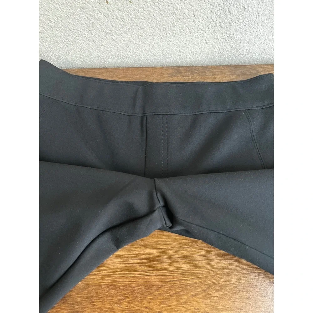 SPANX Black PerfectFit Ponte Slim Straight Pants Trousers‎ 20254R Pull On Size L